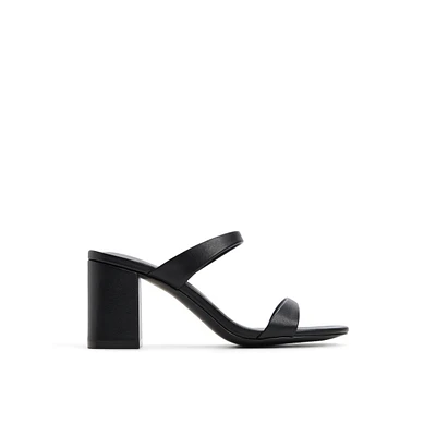 Shaiaa Open Black Women's Mule Sandals
