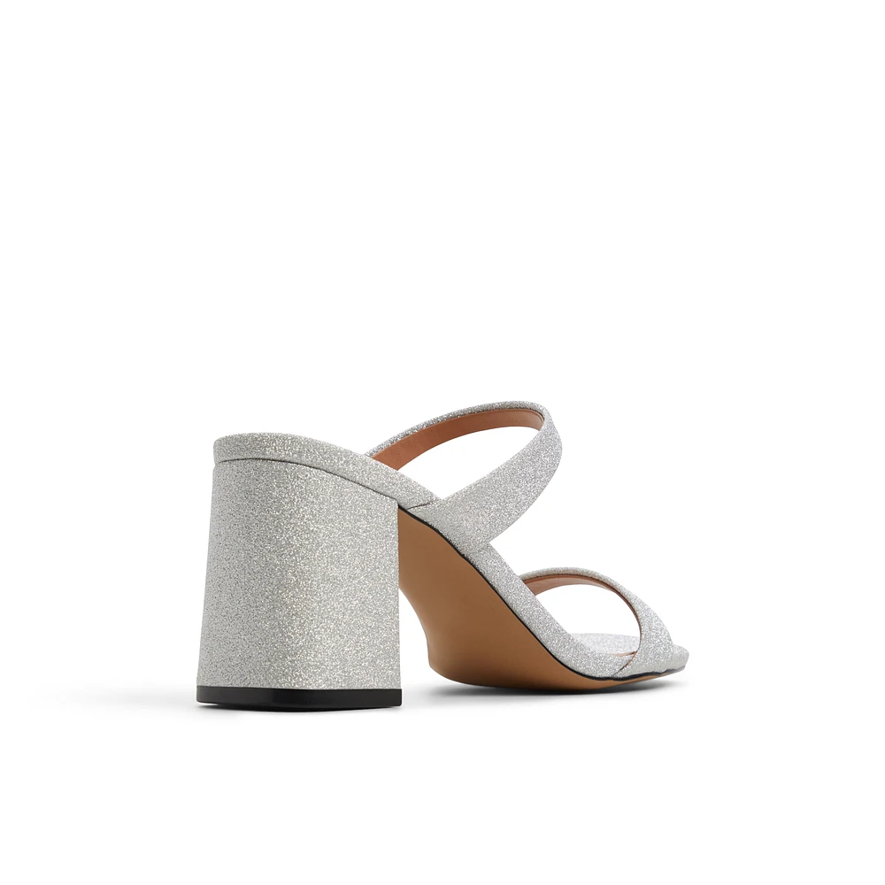 Shaiaa Silver Women's Mule Sandals