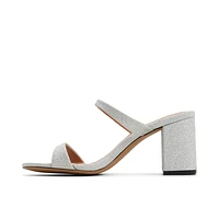 Shaiaa Silver Women's Mule Sandals
