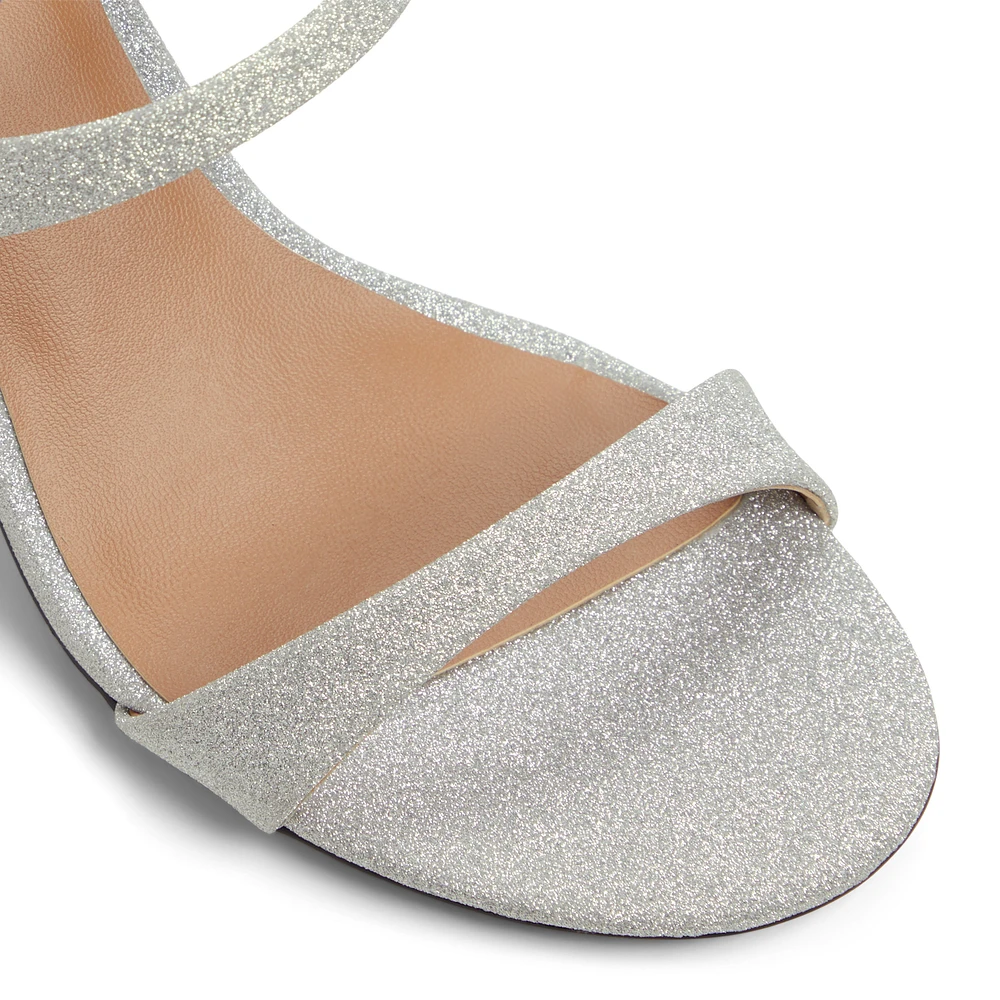 Shaiaa Silver Women's Mule Sandals