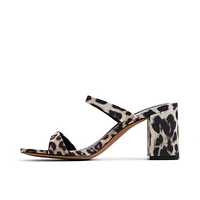 Shaiaa Brown Overflow Women's Mule Sandals