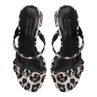 Shaiaa Brown Overflow Women's Mule Sandals