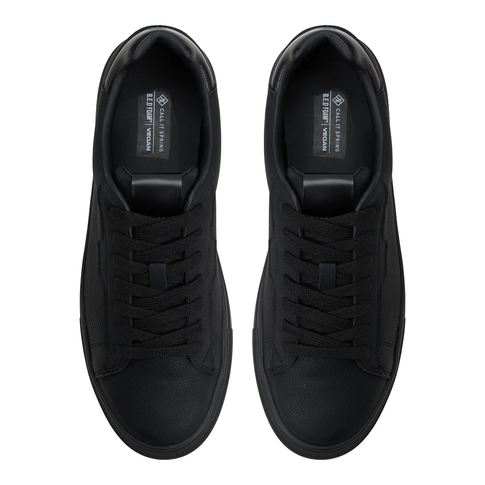 Sussex Black Men's Retro Sneakers