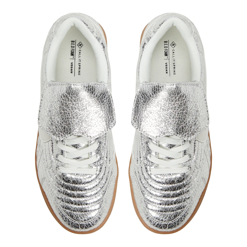 Talita Silver Women's Retro Sneakers