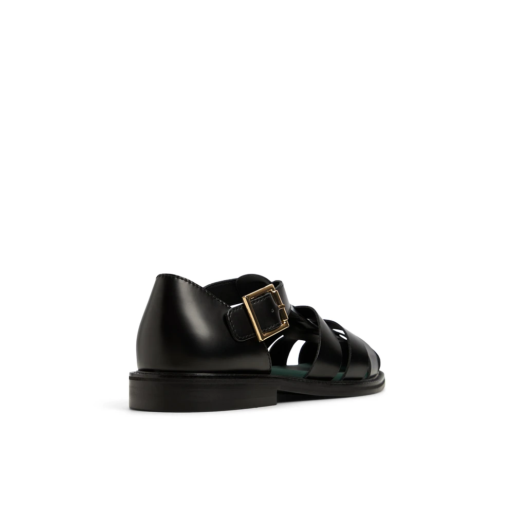 Tiago Noir Hommes Sandales | Boutique Spring Canada