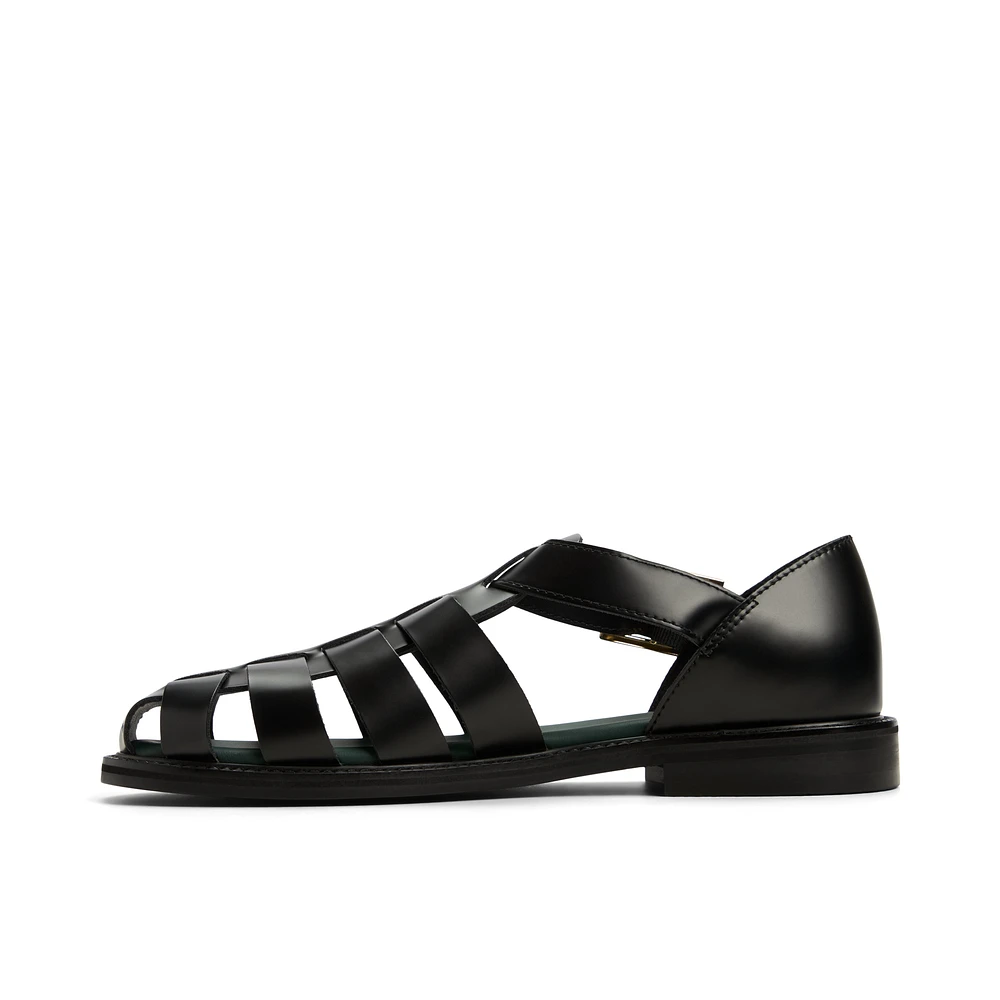 Tiago Noir Hommes Sandales | Boutique Spring Canada