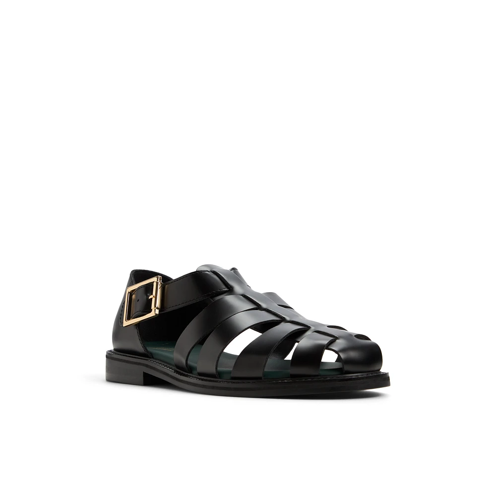 Tiago Noir Hommes Sandales | Boutique Spring Canada