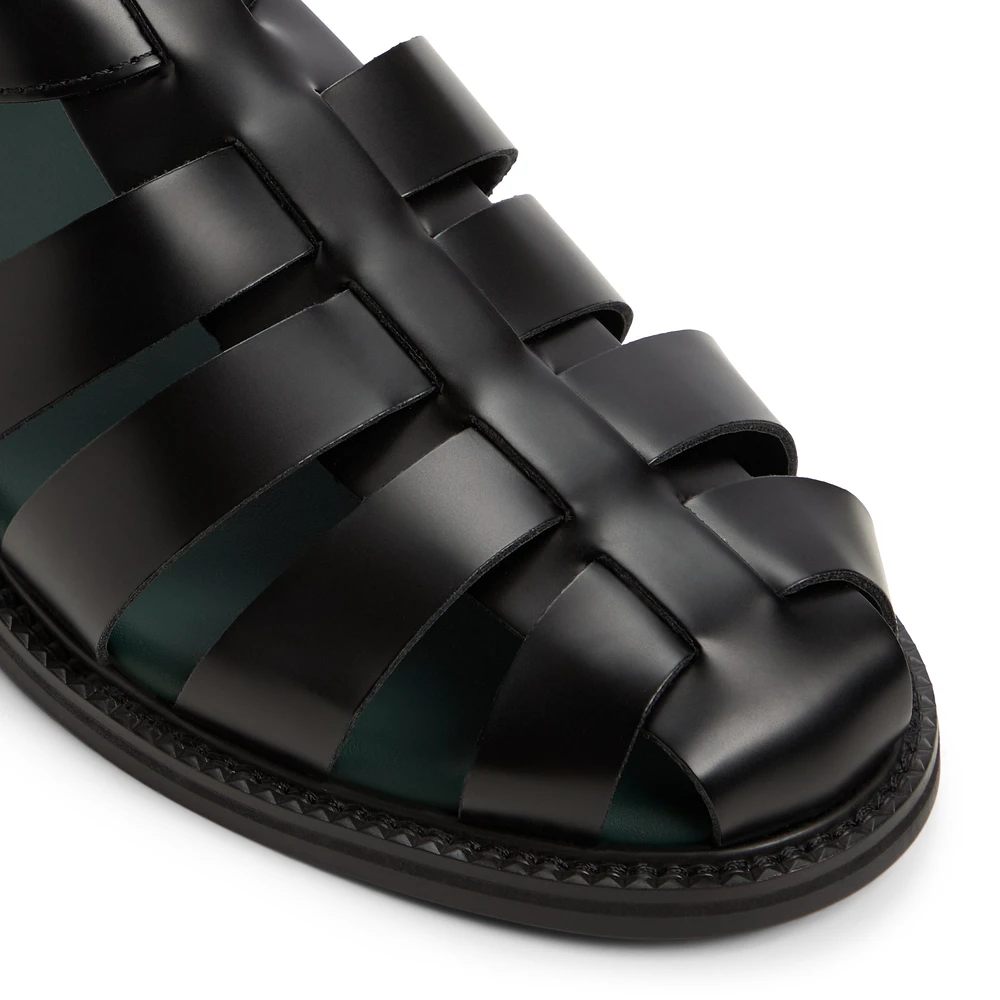 Tiago Noir Hommes Sandales | Boutique Spring Canada