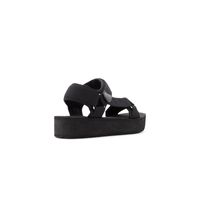 Tinsley Noir Femmes Sandales à talons plats | Boutique Spring Canada