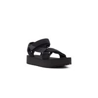 Tinsley Noir Femmes Sandales à talons plats | Boutique Spring Canada