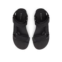 Tinsley Noir Femmes Sandales à talons plats | Boutique Spring Canada