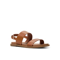 Tiya Cognac Women's Flat Sandals