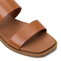 Tiya Cognac Women's Flat Sandals