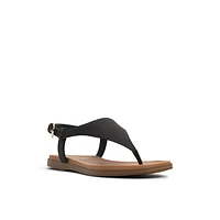 Tucson Black Women's Flat Sandals