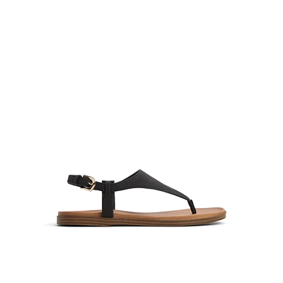 Tucson Black Women's Flat Sandals