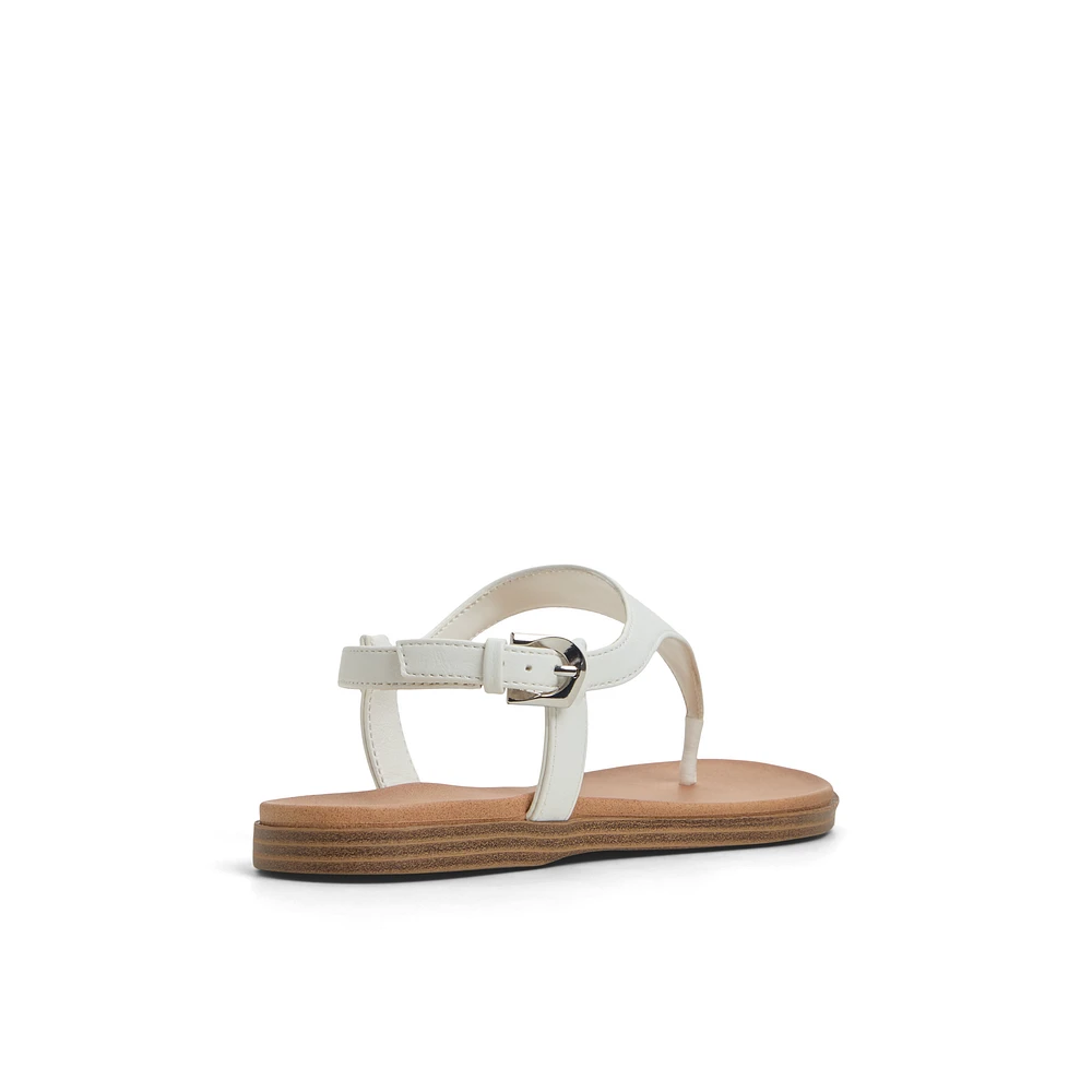 Tucson White Women's Flat Sandals