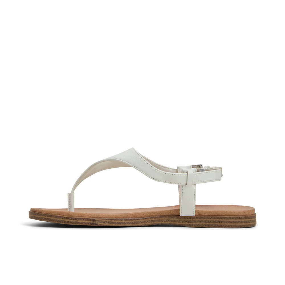 Tucson White Women's Flat Sandals
