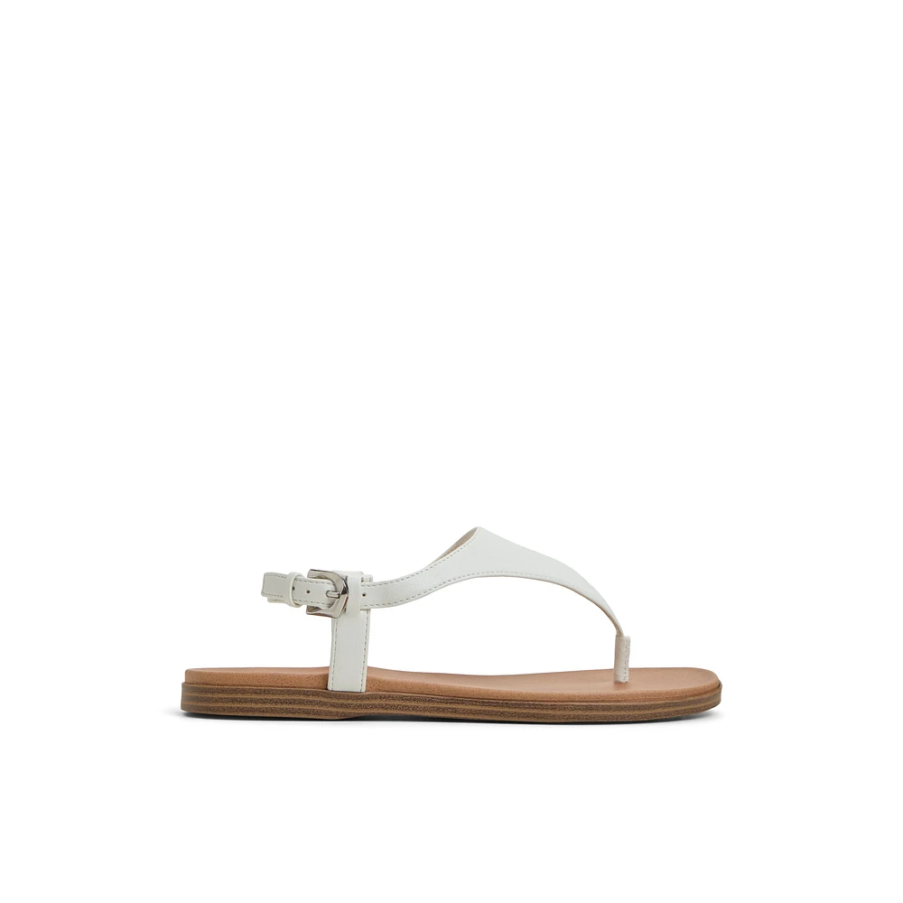 Tucson White Women's Flat Sandals
