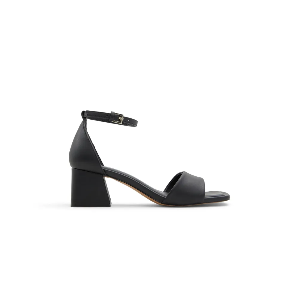 Vickie Noir Ouvert Femmes Talons moyens | Boutique Spring Canada