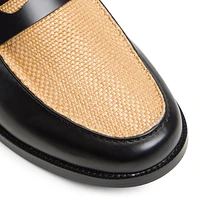 Vita Black Multi Men's Loafers