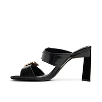 Zoeey Black Women's Mule Sandals