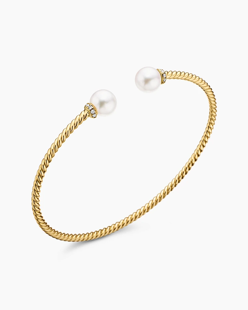 Solari Bracelet 18K Yellow Gold with Diamonds, 2.6mm
