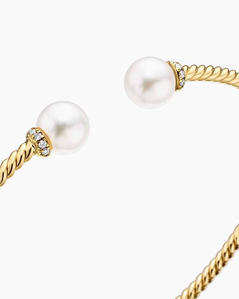Solari Bracelet 18K Yellow Gold with Diamonds, 2.6mm