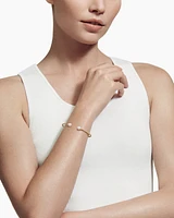 Solari Bracelet 18K Yellow Gold with Diamonds, 2.6mm