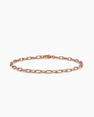 DY Madison® Chain Bracelet with 18K Rose Gold