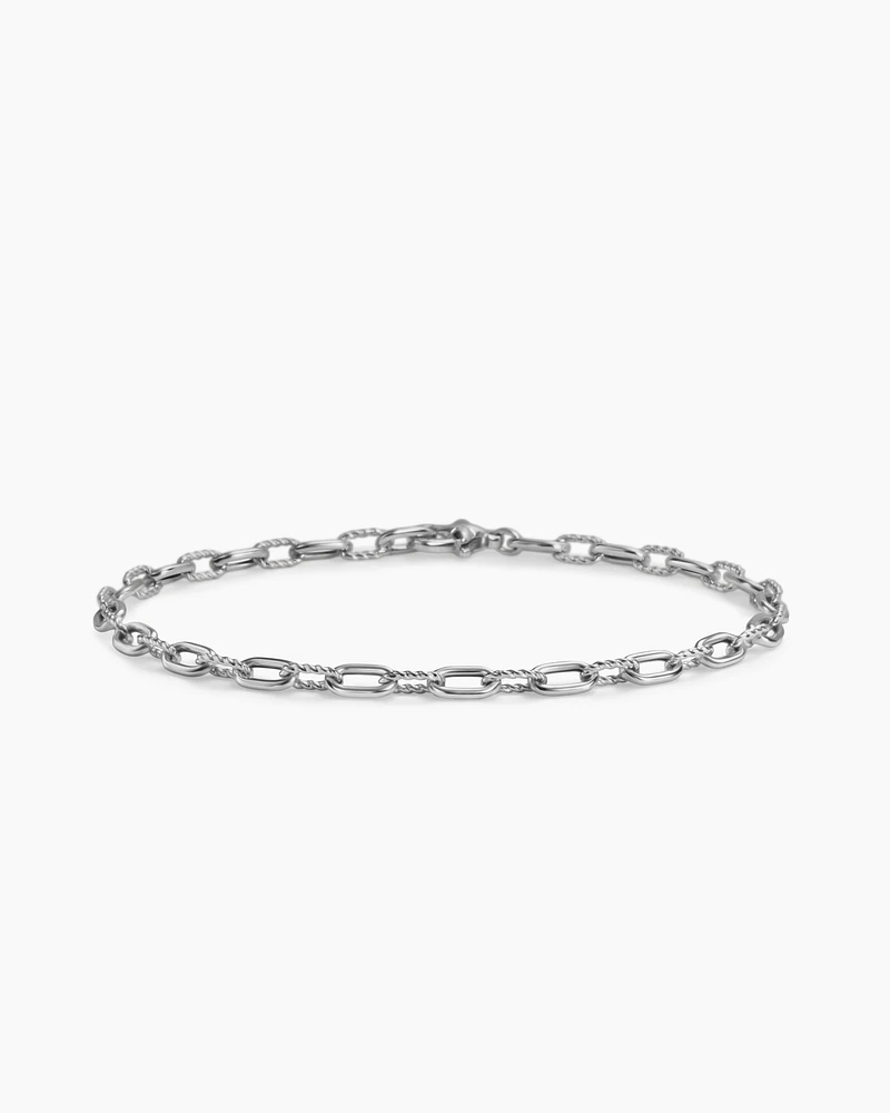 DY Madison® Chain Bracelet Sterling Silver, 3mm