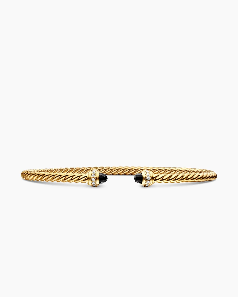Cablespira Bracelet 18K Yellow Gold with Diamonds