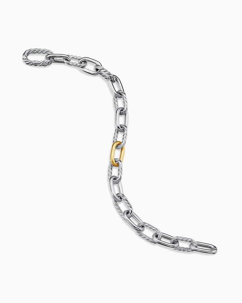 DY Madison® Chain Bracelet with 18K Yellow Gold