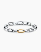 DY Madison® Chain Bracelet with 18K Yellow Gold