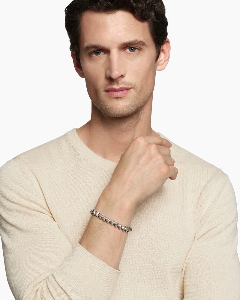 Armoury® Link Bracelet in Sterling Silver, 9.7mm