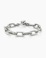 DY Madison® Toggle Chain Bracelet Sterling Silver, 11mm