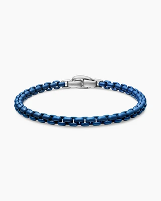 Box Chain Bracelet with Stainless Steel, 5mm