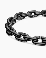 Chain Links Bracelet with Black Titanium and 18K Yellow Gold