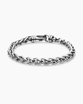 Wheat Chain Bracelet Sterling Silver