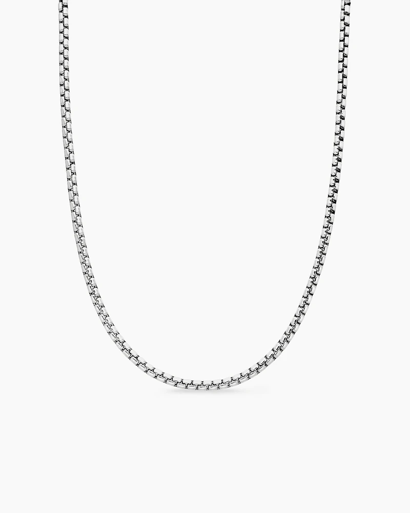 Box Chain Necklace 18K Gold