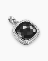 Albion® Pendant in Sterling Silver with Black Onyx and Diamonds