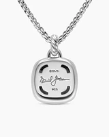 Albion® Pendant in Sterling Silver with Black Onyx and Diamonds
