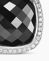 Albion® Pendant in Sterling Silver with Black Onyx and Diamonds