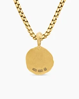 Taurus Amulet in 18K Yellow Gold, 27mm