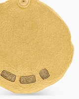 Taurus Amulet in 18K Yellow Gold, 27mm
