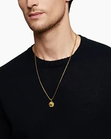 Taurus Amulet in 18K Yellow Gold, 27mm