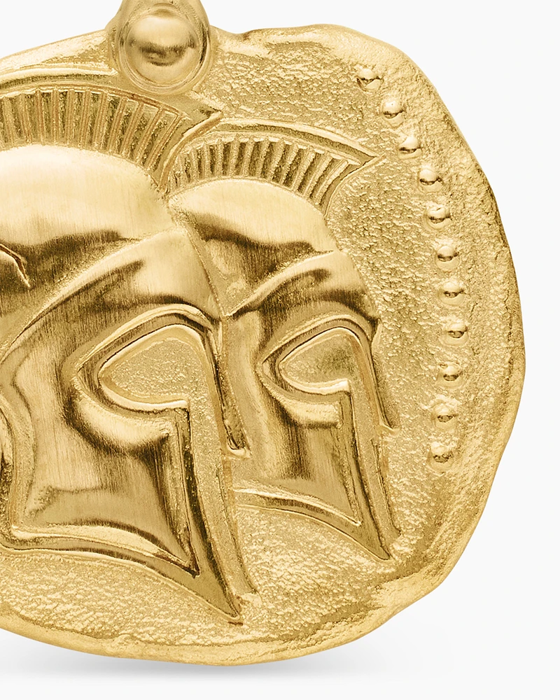 Gemini Amulet in 18K Yellow Gold, 27mm