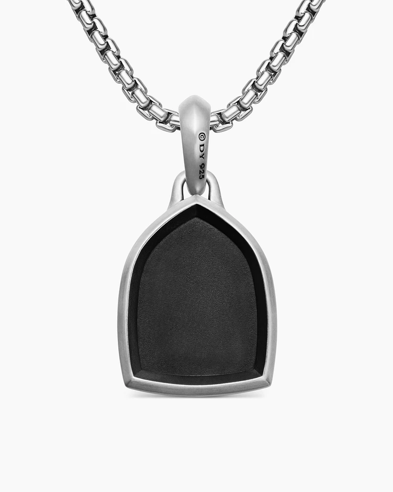 St. Anthony Amulet in Sterling Silver, 21.8mm