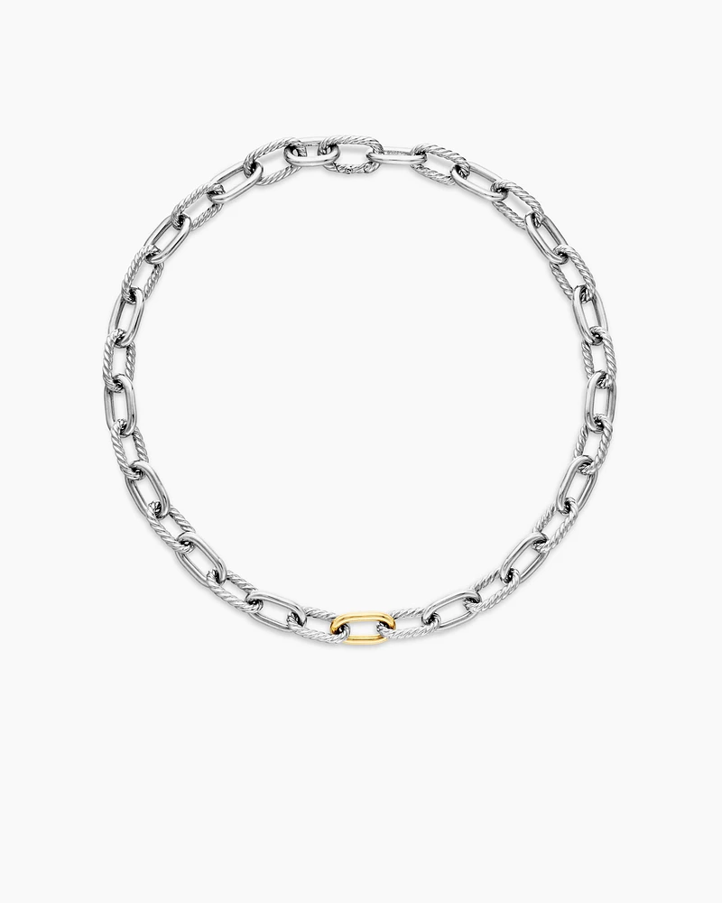 DY Madison® Chain Necklace with 18K Yellow Gold