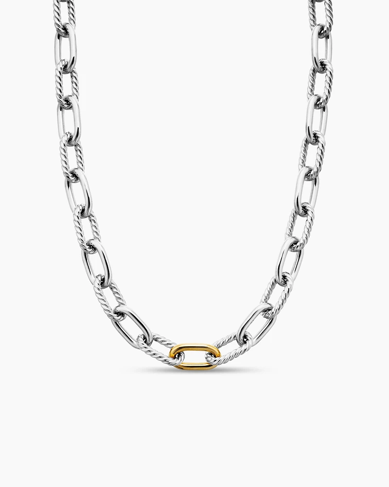 DY Madison® Chain Necklace with 18K Yellow Gold