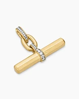 Lexington Chain Necklace in 18K Yellow Gold with Diamonds, 9.8mm